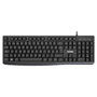 Nilox Teclado NXKBE000013 USB Negro con Layout Español