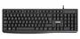 Nilox NXKBE000013 Teclado USB 2.0 Español Negro para Oficina con 105 Teclas, 12 Teclas Multimedia y Cable de 1.5m - Compatible con Windows, Mac, Linux