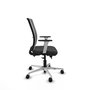 PIQUERAS Y CRESPO Silla de oficina Haches con mecanismo Sincro/Traslack Gris