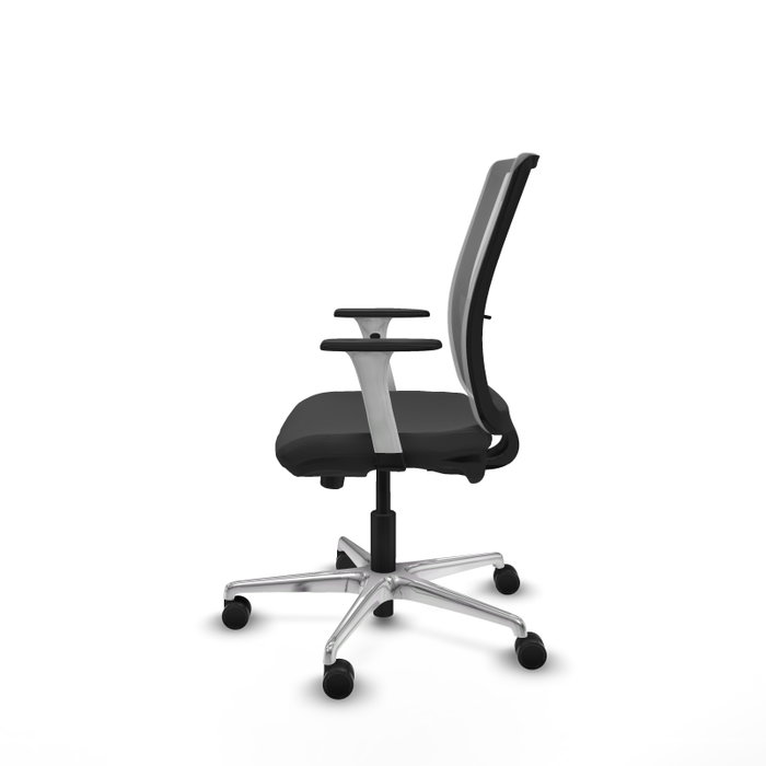 PIQUERAS Y CRESPO Silla de oficina Haches con mecanismo Sincro/Traslack Gris