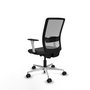 PIQUERAS Y CRESPO Silla de oficina Haches con mecanismo Sincro/Traslack Gris
