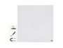 Nobo Pizarra Magnética Blanca para el Hogar 360x360 mm