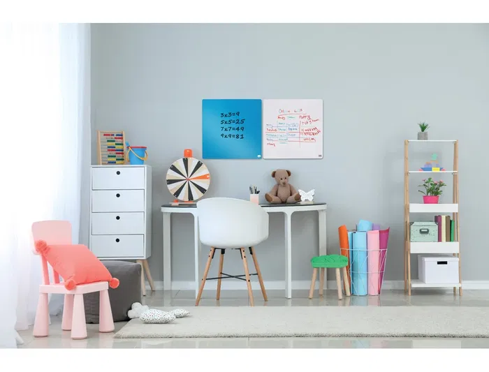 Nobo Pizarra Magnética Blanca para el Hogar 360x360 mm