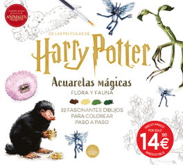 MAGAZZINI SALANI, Harry Potter. Acuarelas mágicas: flora y fauna - Harry Potter