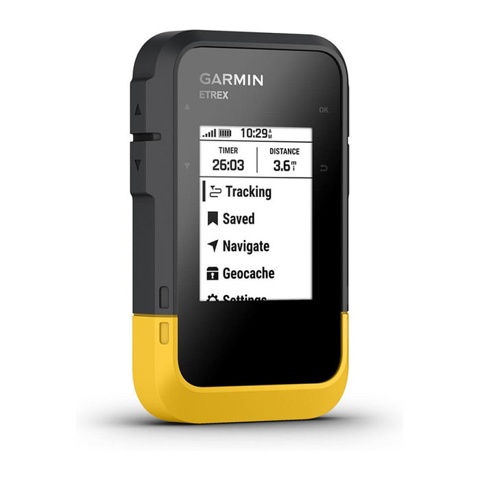 Garmin eTrex SE Navigationssystem GPS de mano con pantalla 5.59 cm (2.2") IPX7, Negro y Amarillo, ideal para Geocaching y Camión, Bluetooth