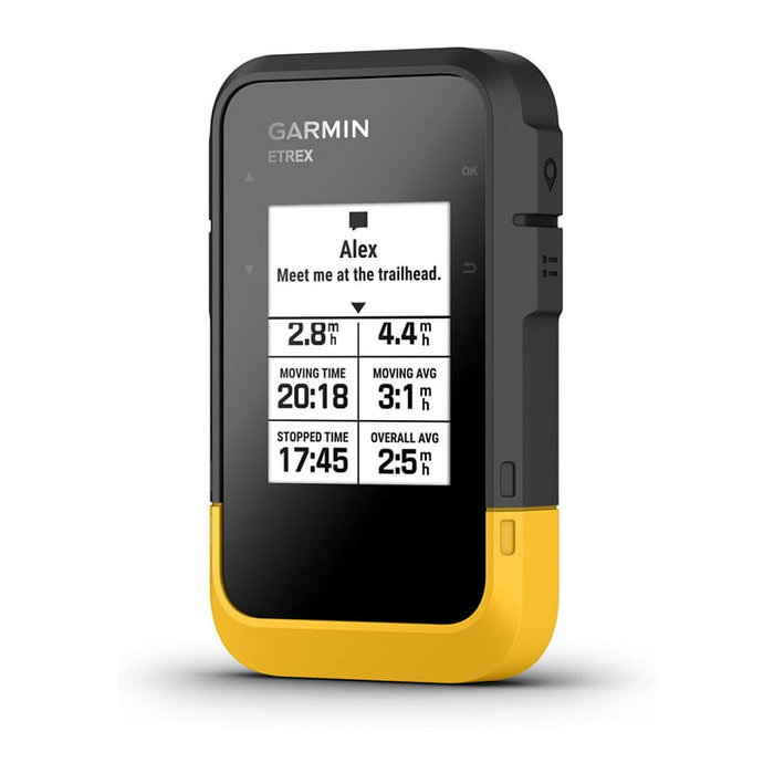 Garmin eTrex SE Navigationssystem GPS de mano con pantalla 5.59 cm (2.2") IPX7, Negro y Amarillo, ideal para Geocaching y Camión, Bluetooth