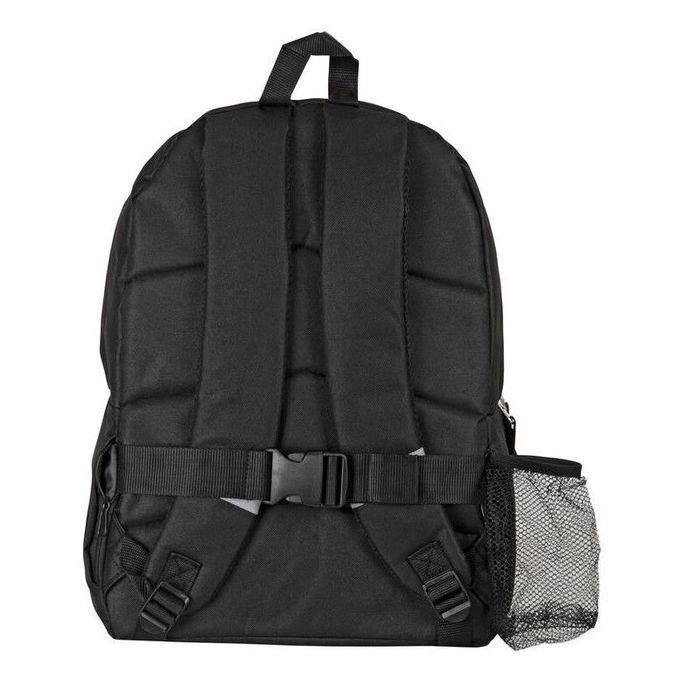 PERONA Mochila Cuadros 42cm con múltiples bolsillos y tirantes acolchados