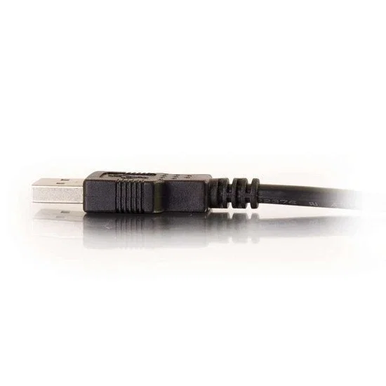 C2G 52107 Alargador Cable USB 2.0, USB-A Macho a USB-A Hembra, 2 metros, Apantallado, Compatible con PC y Mac