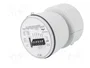 AUER SIGNAL ES1 Sirena de Sonido 24VDC Blanco