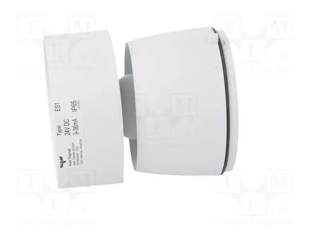 AUER SIGNAL ES1 Sirena de Sonido 24VDC Blanco