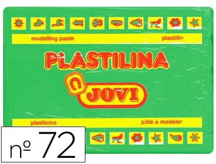 Jovi Plastilina Verde Claro Unidad Tamaño Grande 350g Jovi Plastilina Verde Claro Unidad Tamaño Grande 350g