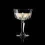 Rcr Cristalleria IT Copa Cóctel Colección Opera 240 ml - 6 Unidades - Eco-Crystal Glass - Diámetro 100 mm Altura 140 mm