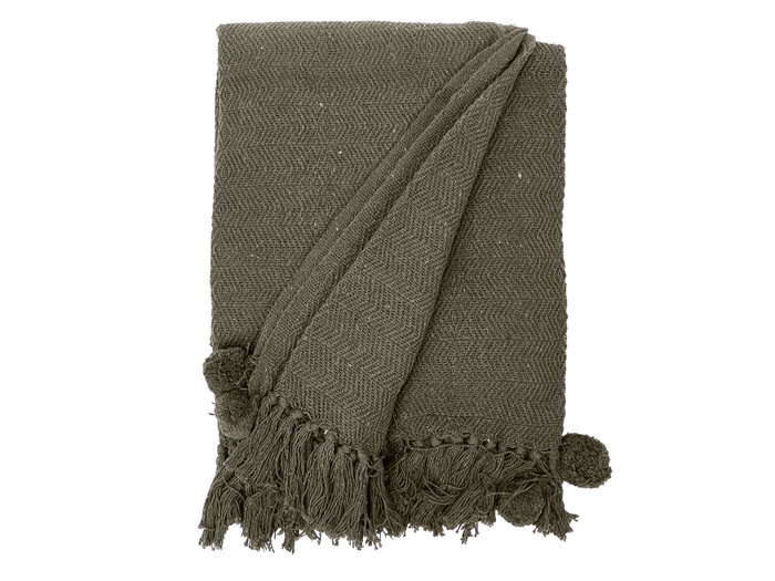 Giftdecor Multiusos Pompon Verde 120 x 150 cm (Set de 12)