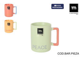 La Mediterranea Taza Café Cortado Love&Peace, 36 unidades