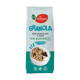 El Granero Integral Granola Choco Coco Sin Gluten Bio 350g