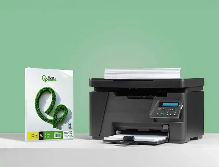Liderpapel Papel A4 80g/m2 Liso Paquete de 250 Hojas