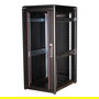 ROLINE 26.21.0222 Rack de red de 19 pulgadas 26U, 600x800 mm (An x Pr), puerta de cristal negro, capacidad de carga 600 kg