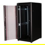ROLINE 26.21.0222 Rack de red de 19 pulgadas 26U, 600x800 mm (An x Pr), puerta de cristal negro, capacidad de carga 600 kg