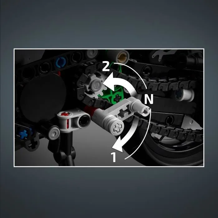 Lego Technic 42170 Moto Kawasaki Ninja H2R Juguete Creativo para Niños Idea de Regalo