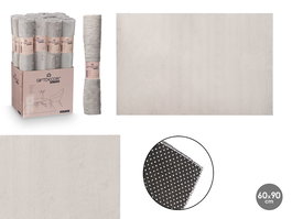 Giftdecor Alfombra Soft Gris Claro 60x90cm Poliester (Set de 12)