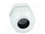 HARTING Prensaestopa M20 IP68 termoplástico gris