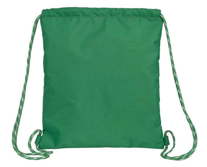 Safta Saco Plano Real Betis Balompie Reciclado 35x40x1cm Poliester Verde Safta Saco Plano Real Betis Balompie Reciclado 35x40x1cm Poliester Verde