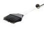 DKD Home Decor Barbacoa Terraza Y Jardin Negro Plateado 39 x 11.5 x 5 cm Set de 10