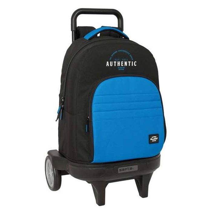 Safta Mochila Grande con Ruedas Compact Evolution Extraíble Blackfit Underground Safta Mochila Grande con Ruedas Compact Evolution Extraíble Blackfit Underground