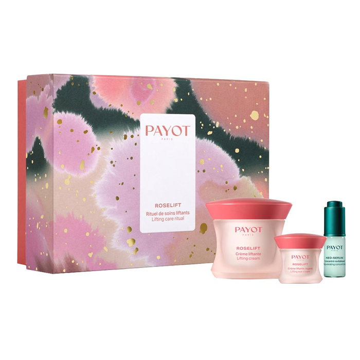 Set Payot: Roselift, Illuminating, Day, Cream, Face, 50 ml + Roselift, Lifting, Day, Eye Cream, 15 ml + Neo, Rejuvenating, Serum, For Face, 5 ml Set Payot: Roselift, Illuminating, Day, Cream, Face, 50 ml + Roselift, Lifting, Day, Eye Cream, 15 ml + Neo, Rejuvenating, Serum, For Face, 5 ml