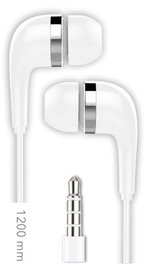 Tech One Tech TEC2905 Auriculares Intrauditivos con Micrófono Blanco