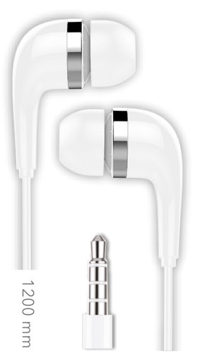 Tech One Tech TEC2905 Auriculares Intrauditivos con Micrófono Blanco Tech One Tech TEC2905 Auriculares Intrauditivos con Micrófono Blanco