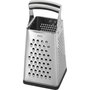 Gefu Grato Rallador de Caja de Acero Inoxidable con Tapa de Recolección de Alimentos silver/black