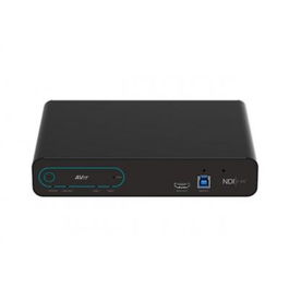 AVer MT100 (61B31C0000AB) Matrix Box para hasta 4 Cámaras, USB/HDMI/RTSP/NDI In/Out, Accesorio de Grabación para Clases y Reuniones Híbridas