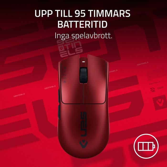 Razer Viper V3 Pro Sentinels Edition Rojo