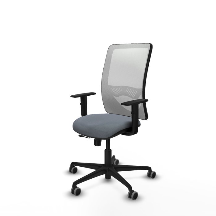 PIQUERAS Y CRESPO Silla de oficina Zulema Gris y Blanca PIQUERAS Y CRESPO Silla de oficina Zulema Gris y Blanca