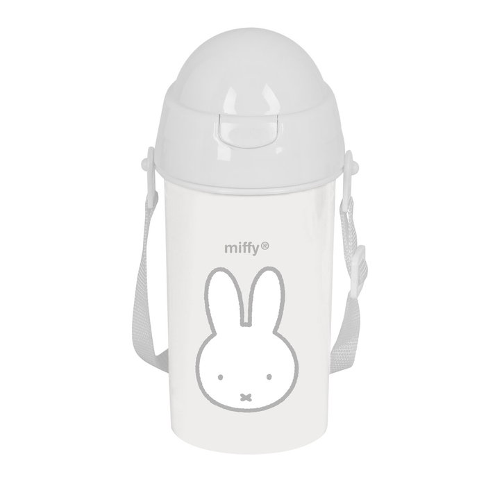 Safta Botella Miffy con Apertura Automática y Pajita 500ml Menta Safta Botella Miffy con Apertura Automática y Pajita 500ml Menta