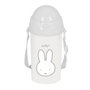 Safta Botella Miffy con Apertura Automática y Pajita 500ml Menta