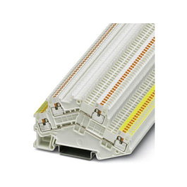 Phoenix Contact PTTBS-1,5/S WH/U-YE/O-WH Regleta de conexión doble piso KNX