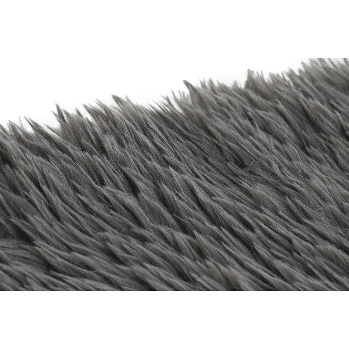 DKD Home Decor Manta de Sofá Gris 130x170 cm 800 GSM