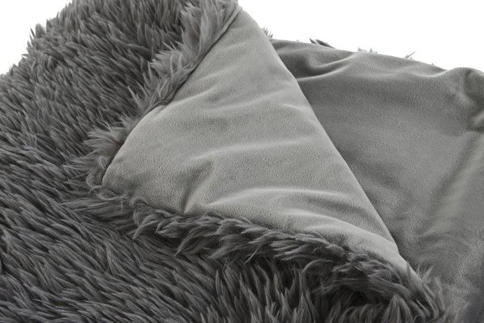 DKD Home Decor Manta de Sofá Gris 130x170 cm 800 GSM