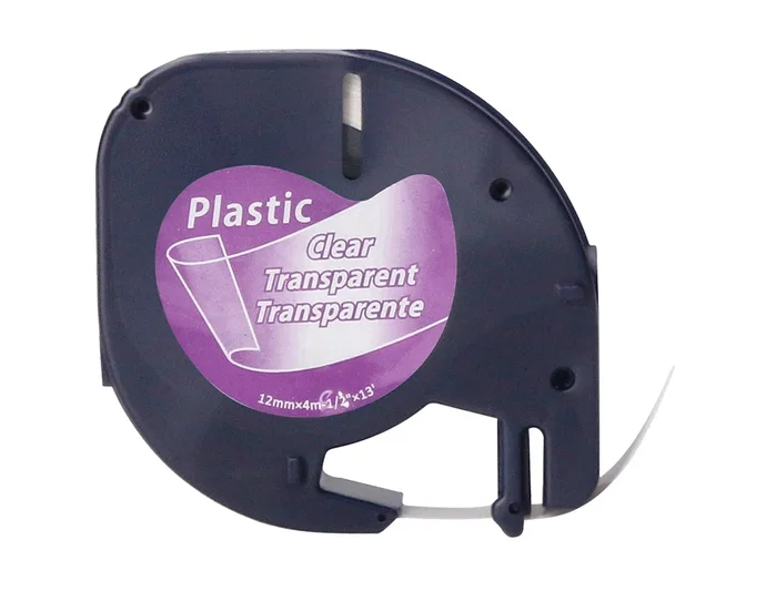 Q-connect Cinta transparente 12 mm x 4 m para máquina Letratag
