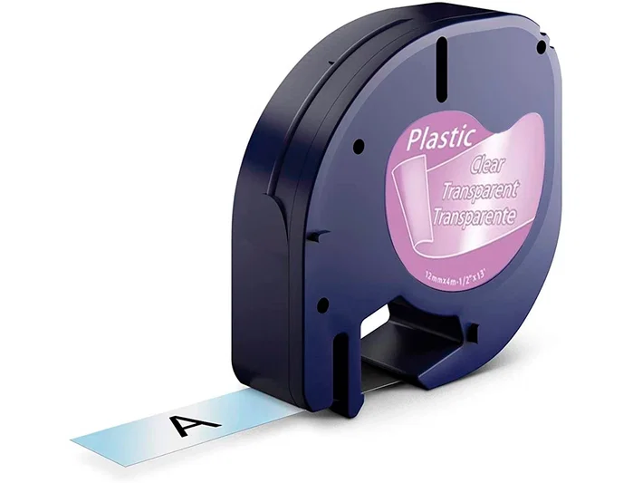 Q-connect Cinta transparente 12 mm x 4 m para máquina Letratag