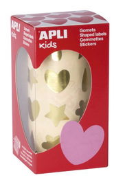 Gomets Apli Rollo 30H Formas En Oro 720 Uds. (17614)