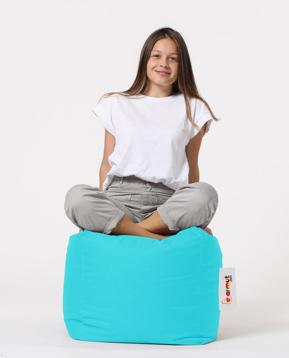 Atelier Del Sofa Puf de Jardín Turquesa 45x45x45cm