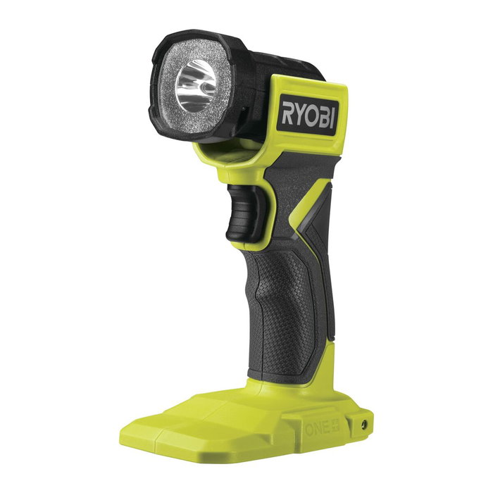 Ryobi Lámpara de antorcha LED de 18 V con cabeza ajustable y 280 lúmenes