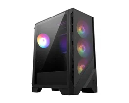 MSI MAG FORGE 121A AIRFLOW - Caja Gaming Midi Tower ATX con Ventiladores RGB, Negro