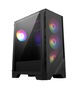MSI Caja MAG FORGE 121A AIRFLOW Mid-Tower Negra RGB, 2xUSB3.2, ARGB Fans, ATX/M-ATX/ITX, Ventana Lateral, 306-7G23A27-HH9