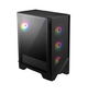 MSI Caja MAG FORGE 121A AIRFLOW Mid-Tower Negra RGB, 2xUSB3.2, ARGB Fans, ATX/M-ATX/ITX, Ventana Lateral, 306-7G23A27-HH9