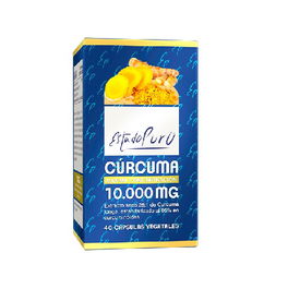 Cúrcuma 10.000 Mg 40 Caps.