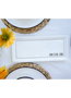 Hermia DLY011 Bandeja de cerámica Blanca Elegante para Servir Aperitivos y Postres, 35x16x2 cm